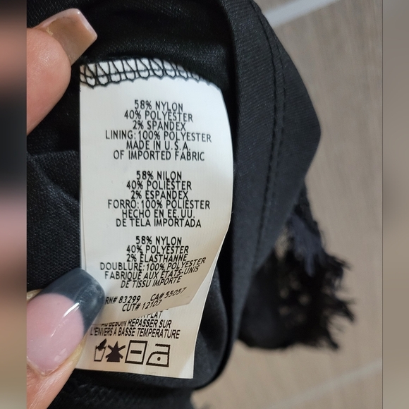 Jump Apparel Lace Sheath Dress SZ Med - Picture 5 of 5